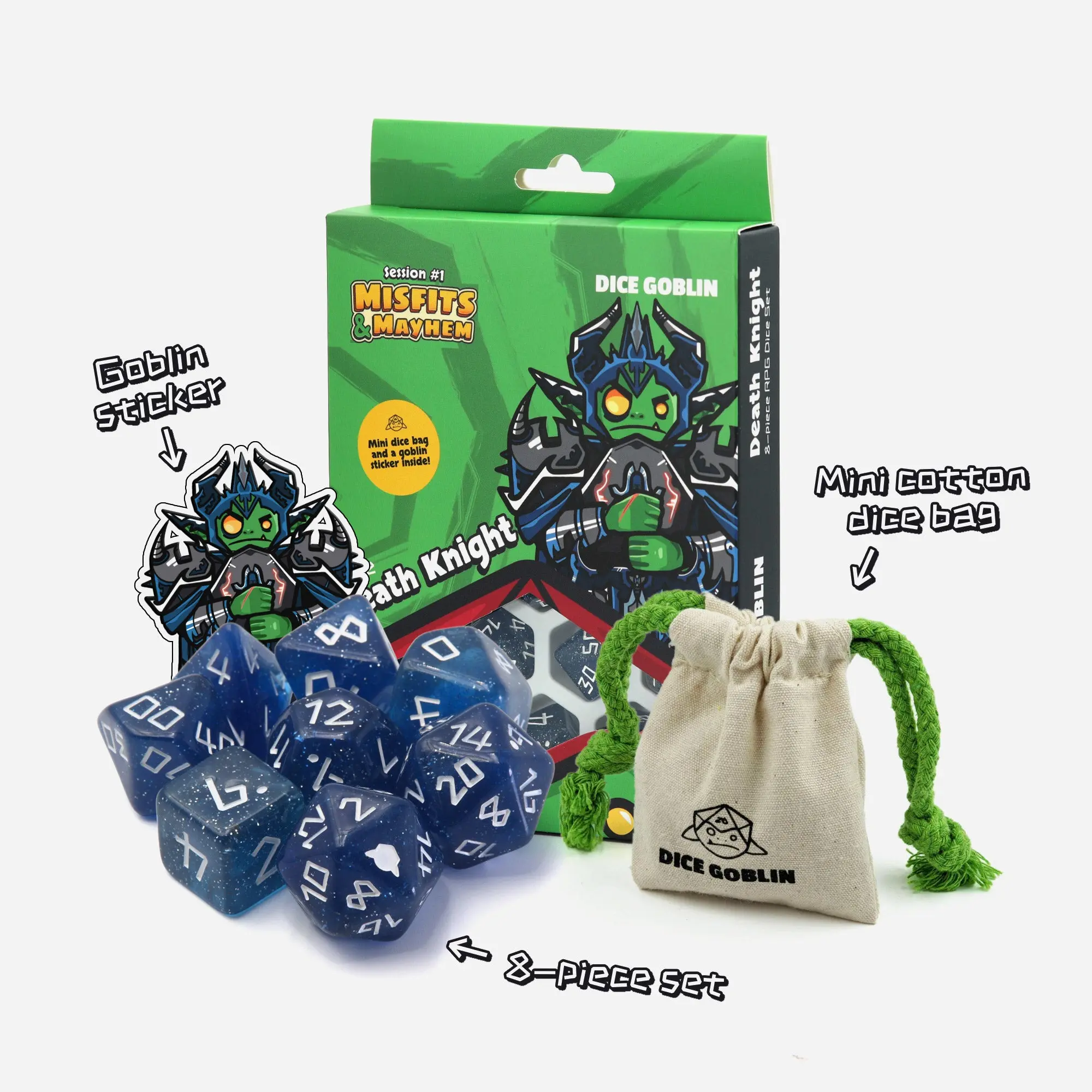 Dice Goblin Dice set - Session #0 - The Death Knight - Image 3