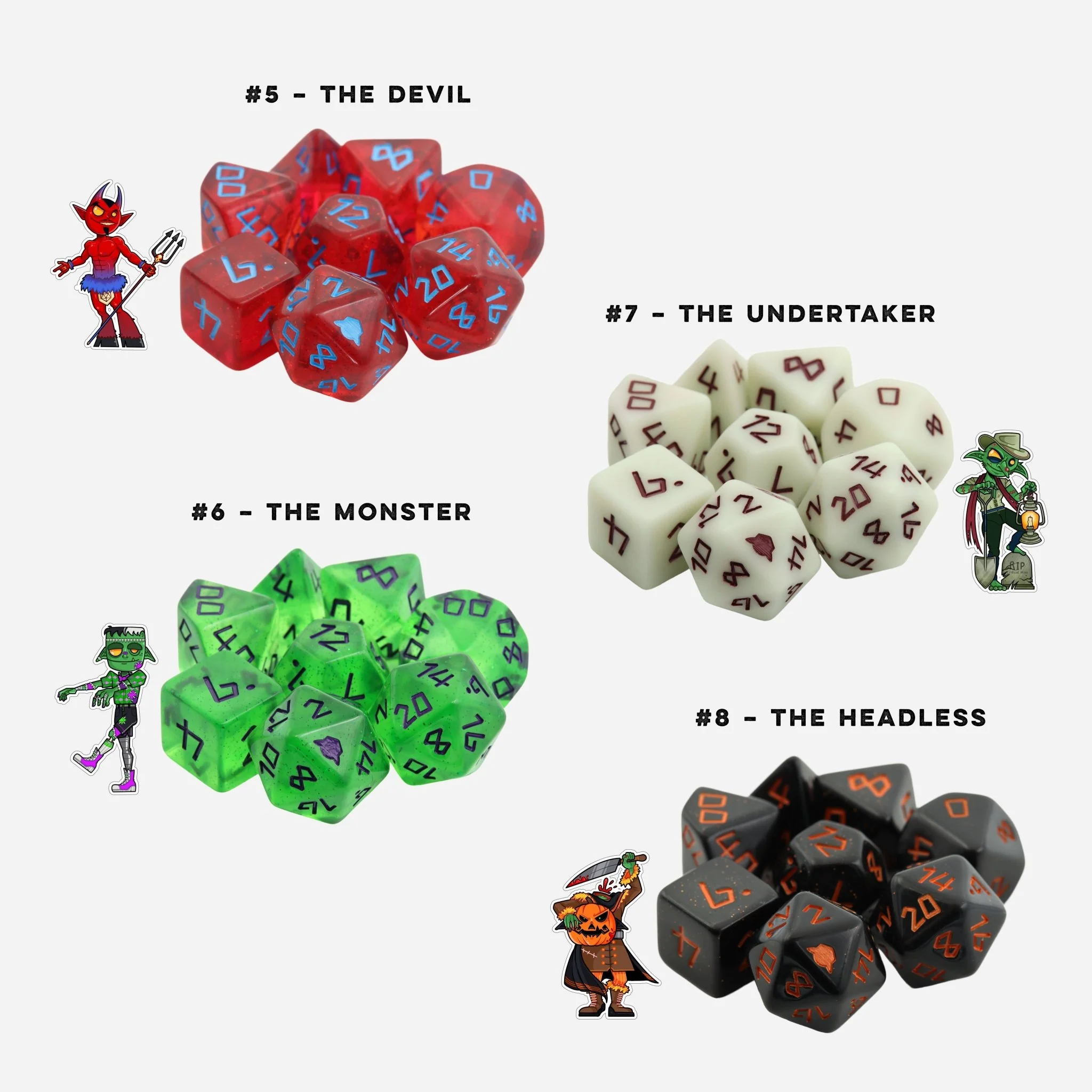 Dice Goblin Dice set - Session #2 - Monster Menagerie - Blind Box - Image 3