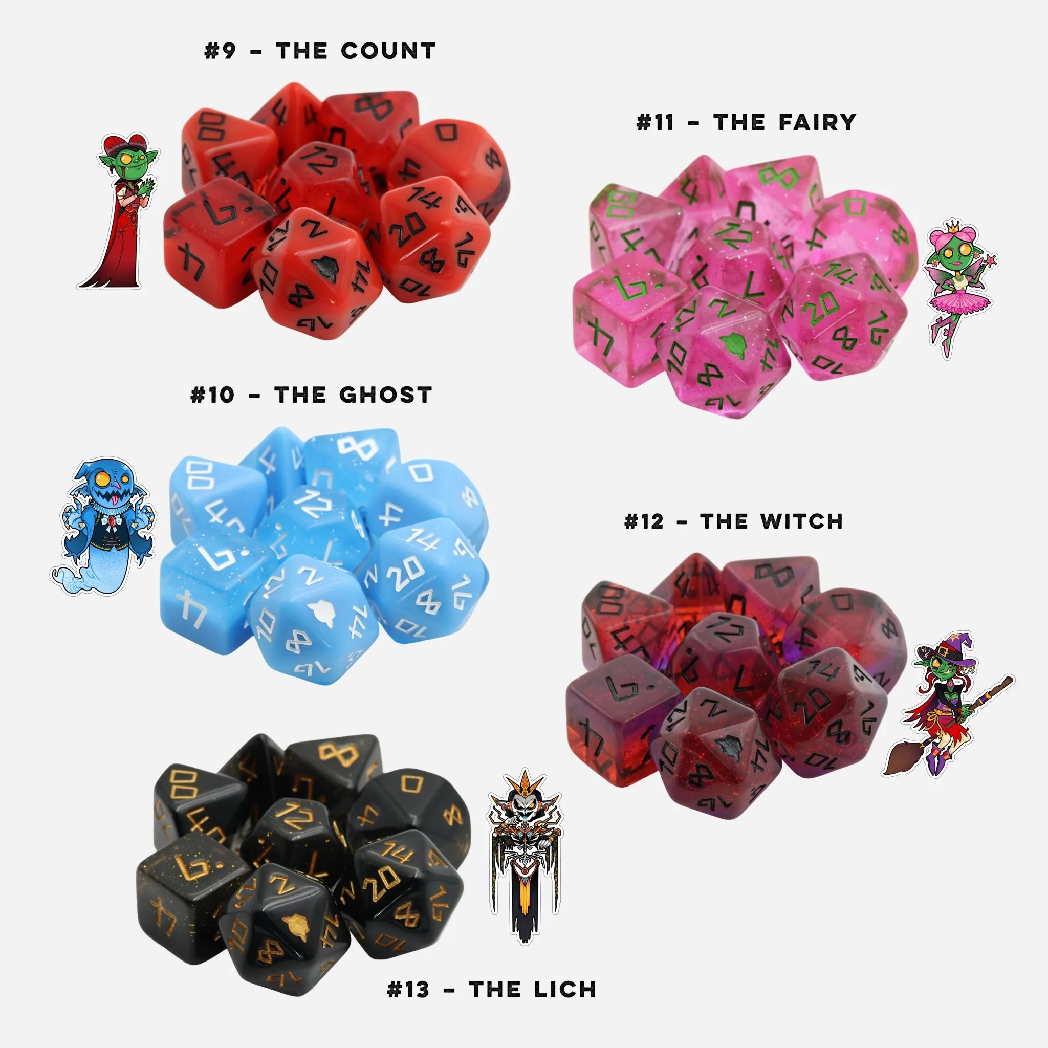 Dice Goblin Dice set - Session #2 - Monster Menagerie - Blind Box - Image 4