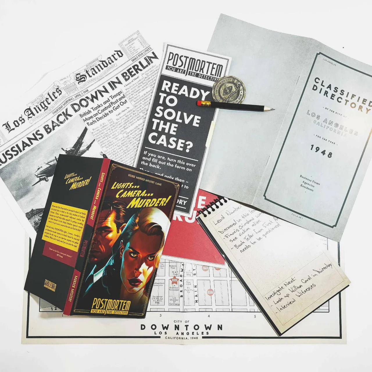 Post Mortem: Lights, Camera, Murder! Puzzle Game - Image 3